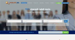 Desktop Screenshot of poslovi.rs